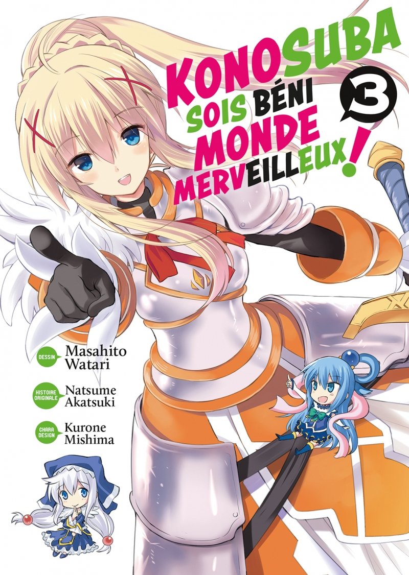 Konosuba : Sois Bni Monde Merveilleux ! - Tome 03 - Livre (Manga)