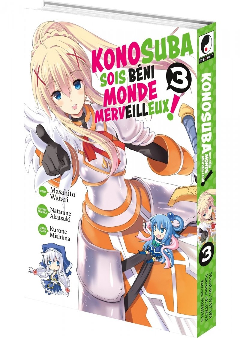 IMAGE 3 : Konosuba : Sois Bni Monde Merveilleux ! - Tome 03 - Livre (Manga)