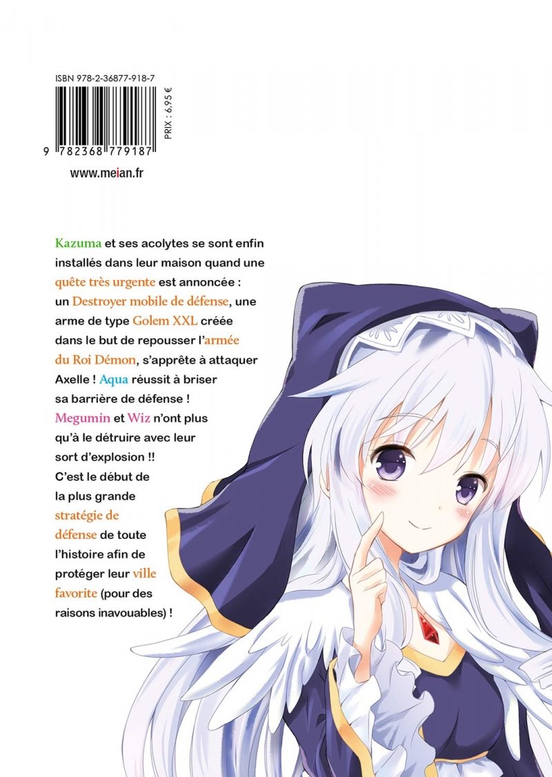 IMAGE 2 : Konosuba : Sois Bni Monde Merveilleux ! - Tome 04 - Livre (Manga)