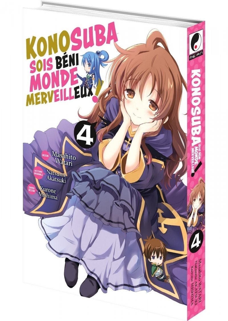 IMAGE 3 : Konosuba : Sois Bni Monde Merveilleux ! - Tome 04 - Livre (Manga)