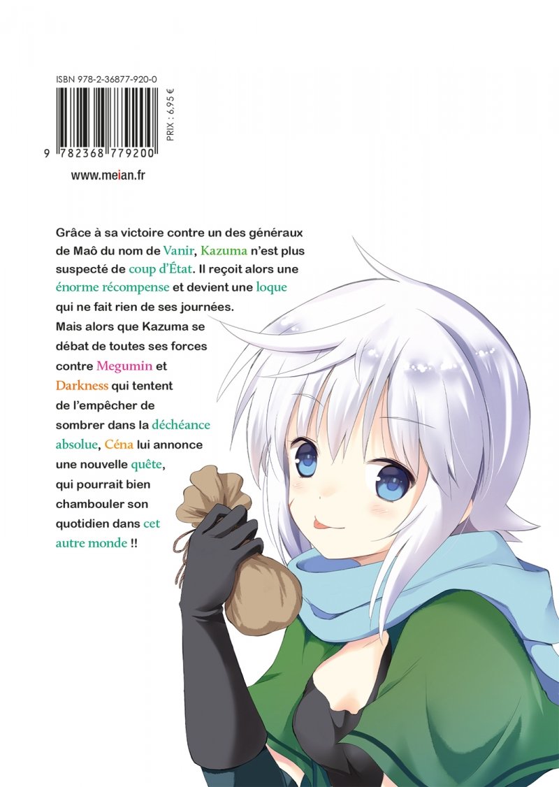 IMAGE 2 : Konosuba : Sois Bni Monde Merveilleux ! - Tome 06 - Livre (Manga)