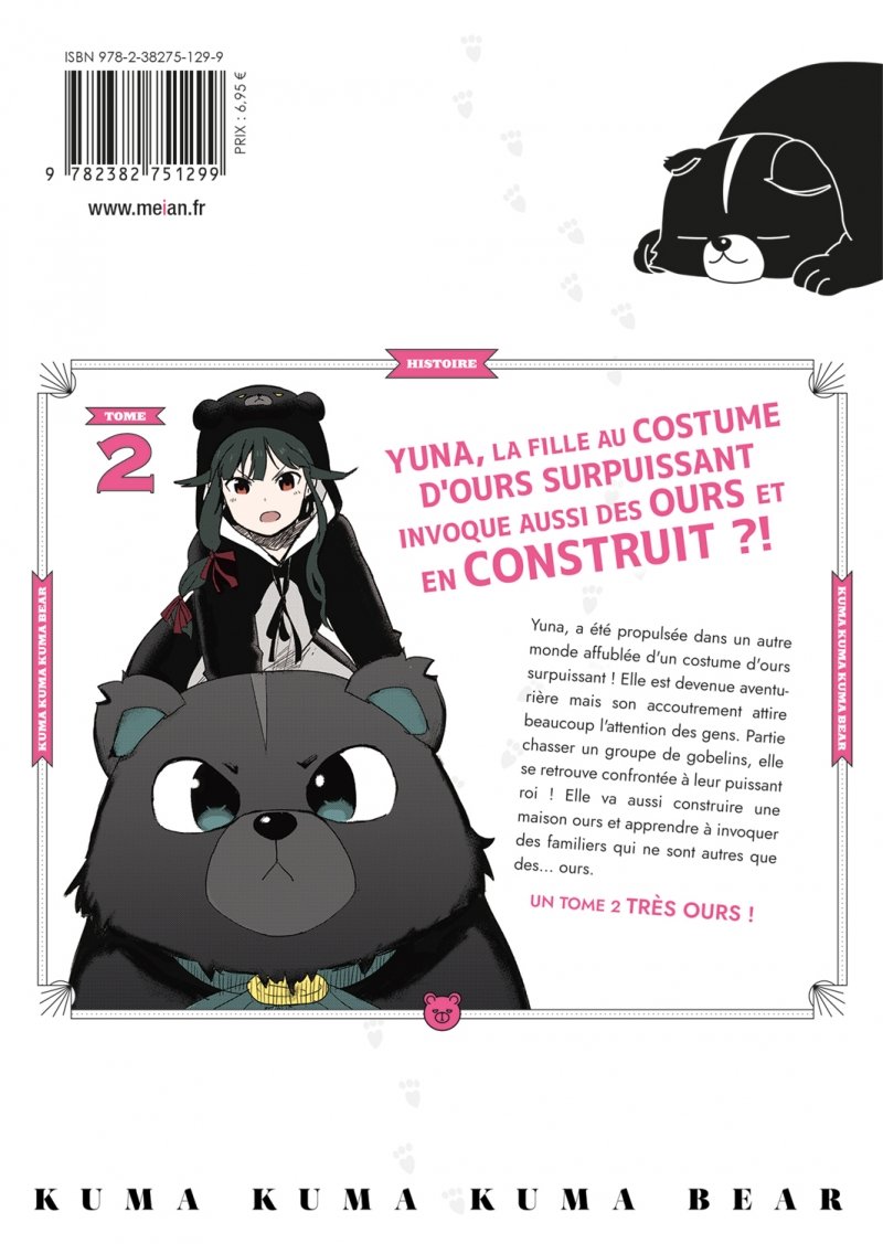 IMAGE 2 : Kuma Kuma Kuma Bear - Tome 02 - Livre (Manga)