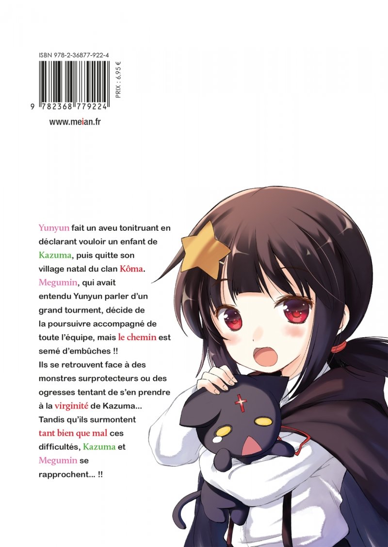 IMAGE 2 : Konosuba : Sois Bni Monde Merveilleux ! - Tome 08 - Livre (Manga)