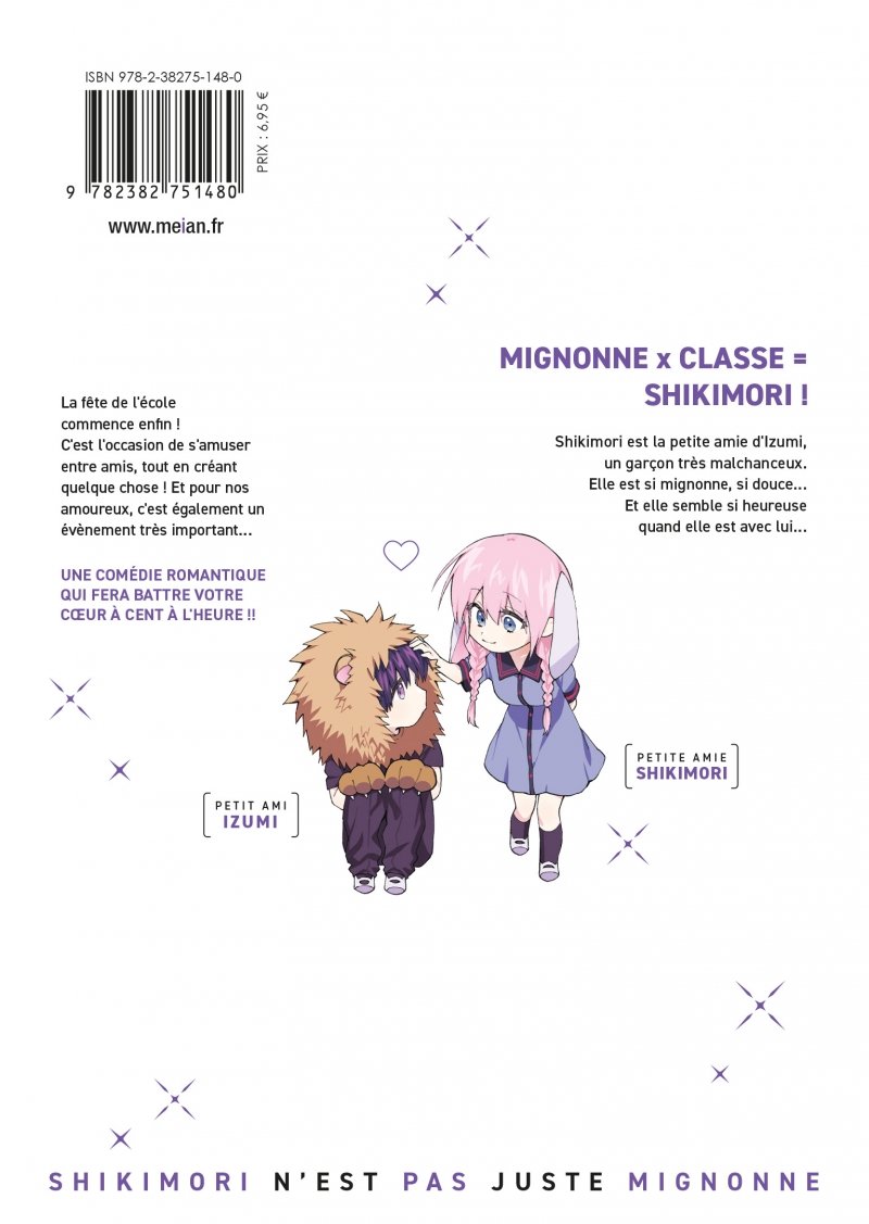 IMAGE 2 : Shikimori n'est pas juste mignonne - Tome 04 - Livre (Manga)