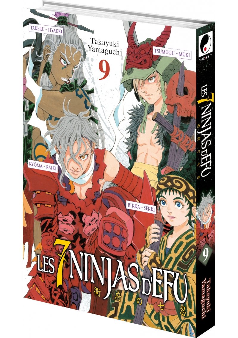 IMAGE 3 : Les 7 Ninjas d'Efu - Tome 9 - Livre (Manga)