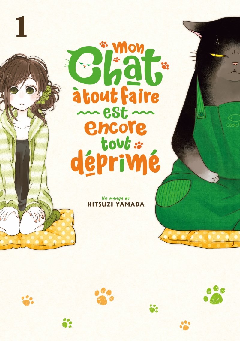 Mon chat  tout faire est encore tout dprim - Tome 01 - Livre (Manga)