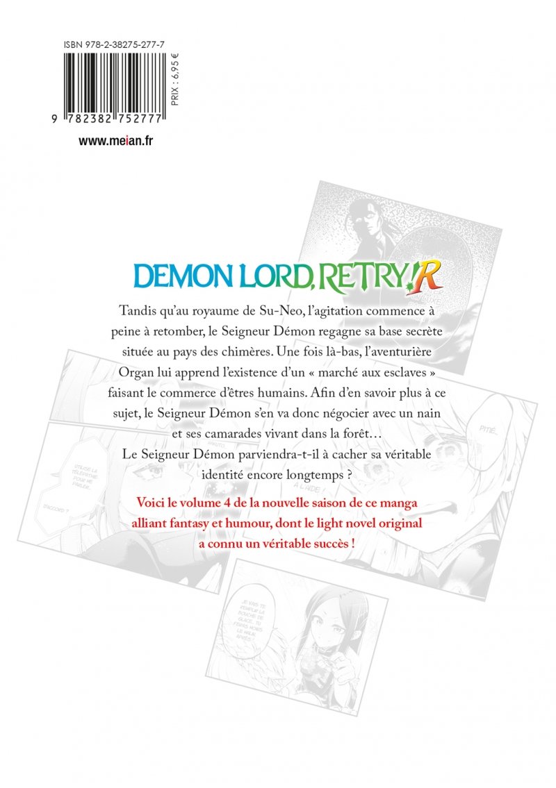 IMAGE 2 : Demon Lord, Retry! R - Tome 04 - Livre (Manga)