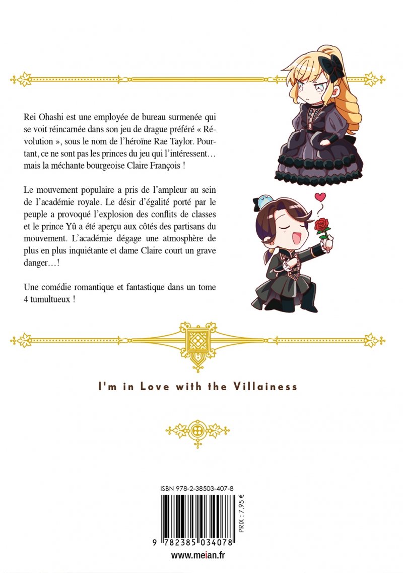 IMAGE 2 : I'm in Love with the Villainess - Tome 04 - Livre (Manga)