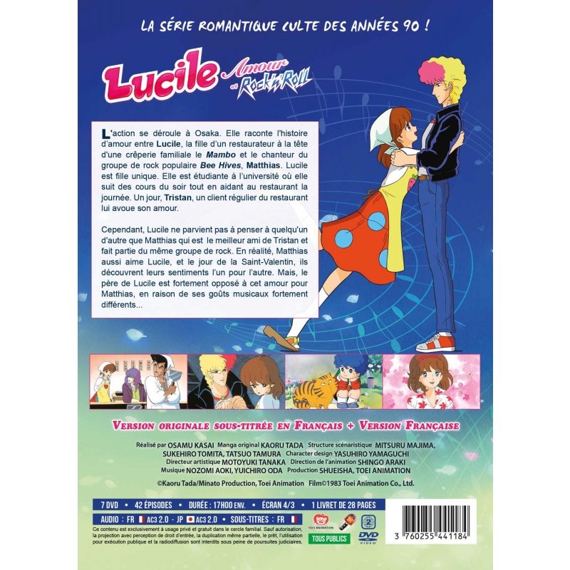 IMAGE 2 : Lucile, amour et Rock'n'roll - Intgrale - Edition Collector - Coffret DVD