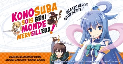 Les mangas de la licence Konosuba