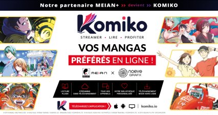 Notre partenaire EBOOK Meian Plus devient Komiko