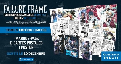 Failure Frame Tome 9 en édition limitée