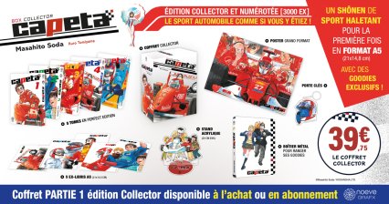 Capeta Box 1 collector et numérotée à 3000 ex