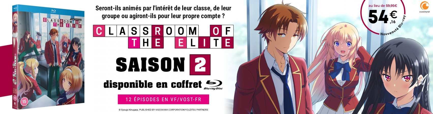 SYOUGO KINUGASA - Classroom of the Elite: Year 2 (Light Novel) Vol. 1 -  Mangas - LIVRES -  - Livres + cadeaux + jeux