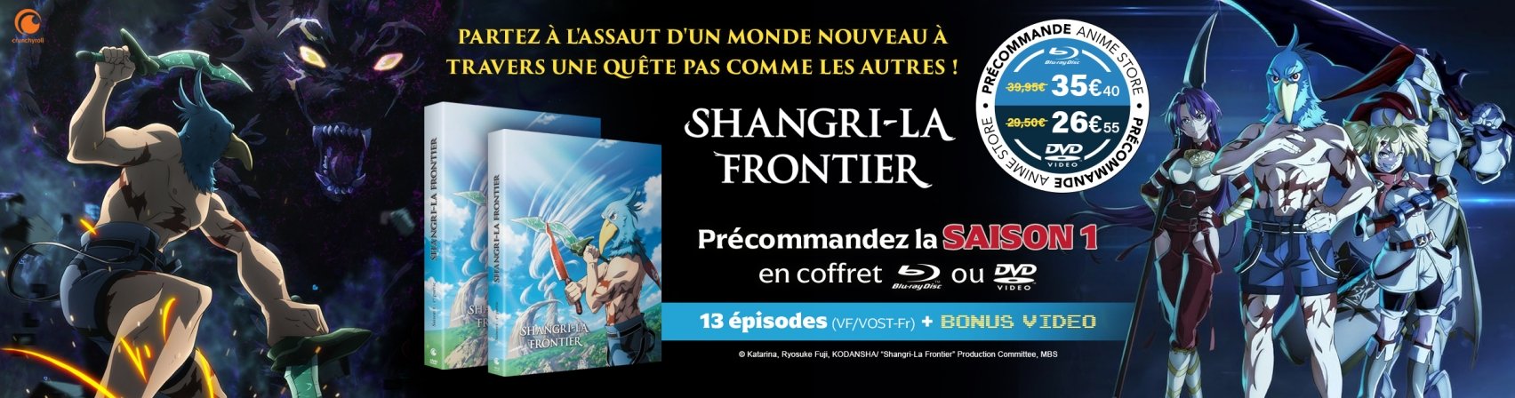 Prcommandez la saison 1 de Shangri-La Frontier