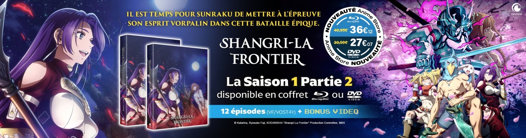 Nouveaut : Shangri-La Frontier la saison 1