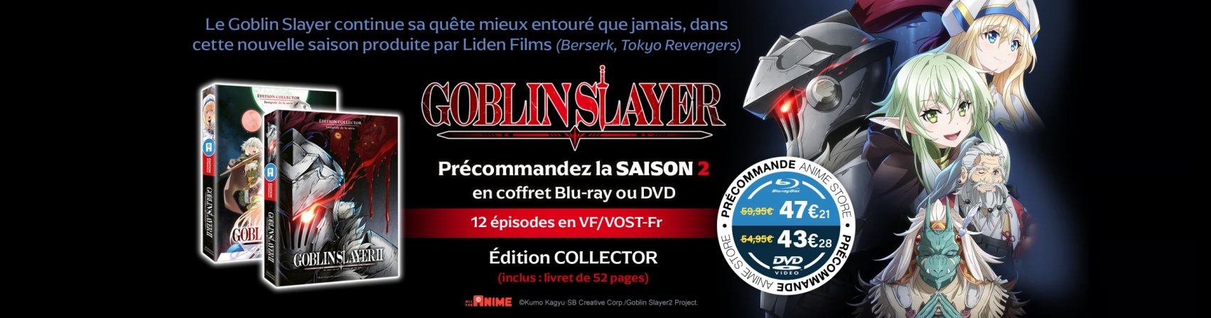 La saison 2 de Goblin Slayer en prcommande
