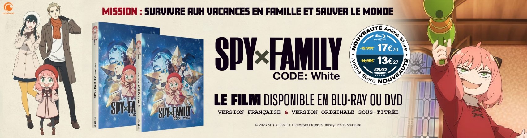 Nouveaut : Le film Spy x Family Code : White en BR ou DVD