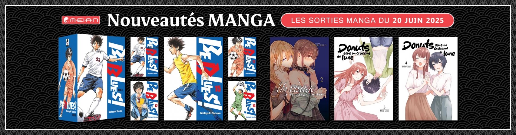 9 nouveaux mangas MEIAN disponibles
