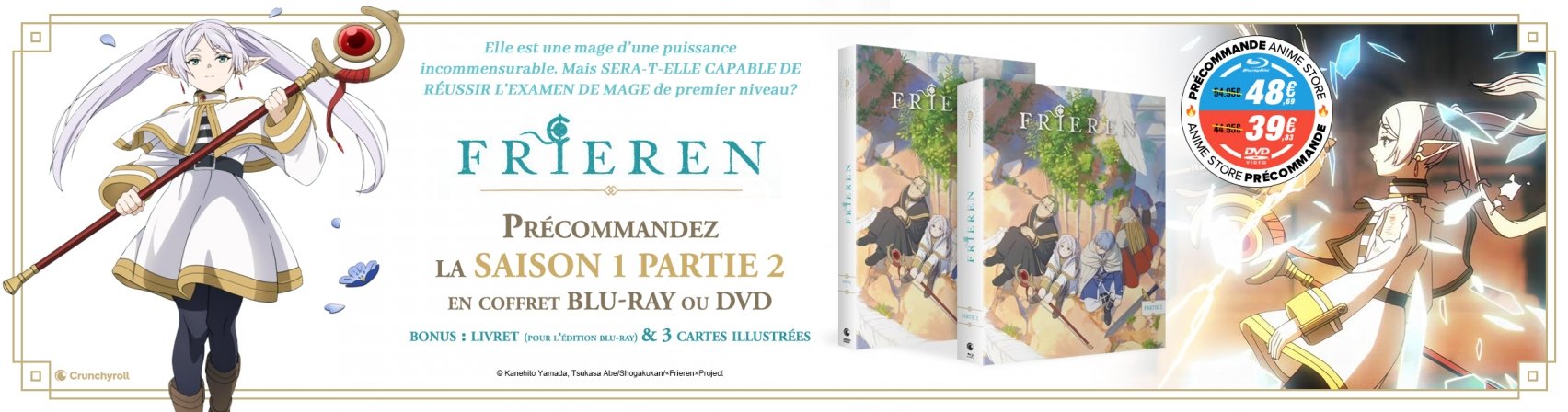 Prcommandez Frieren Saison 1 Partie 2