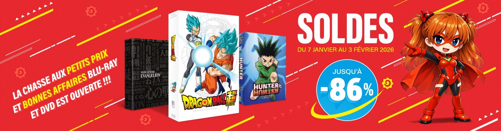 SOLDES : jusqu'� -86% sur nos coffrets DVD et Blu-ray