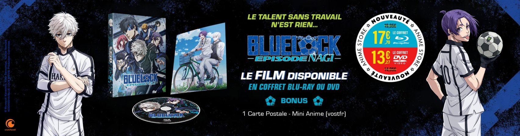 Nouveaut� : le film Bluelock �pisode Nagi en BR ou DVD