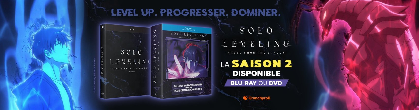 Nouveaut� : Solo Leveling saison 2 en coffret BR ou DVD