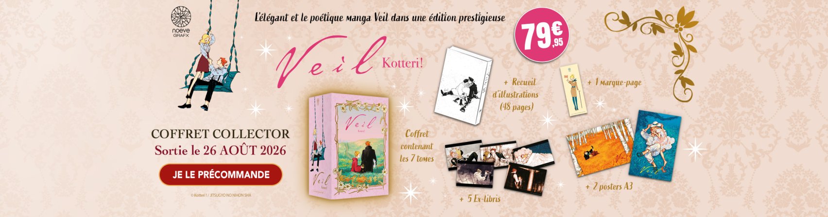 Précommandez Veil le BOX 1 collector avec goodies