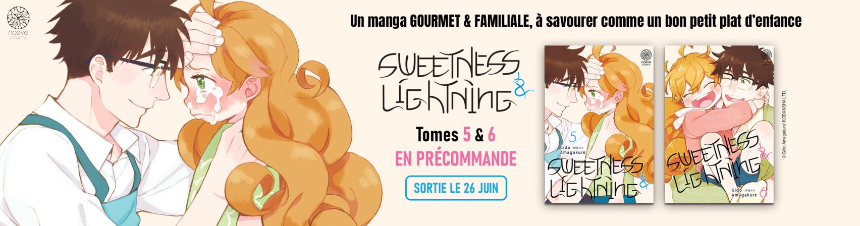 Précommandez la suite de Sweetness & Lightning