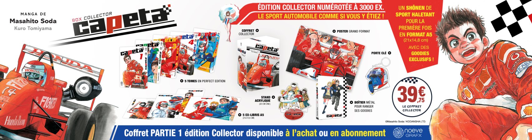 Capeta Box 1 collector et numérotée à 3000 ex
