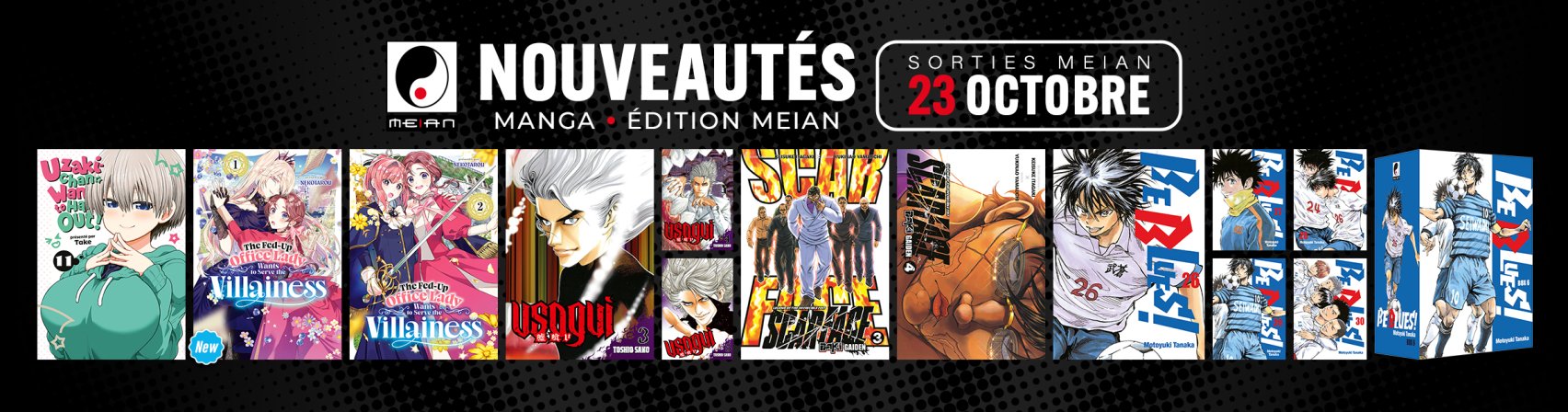 14 nouveaux mangas MEIAN disponibles