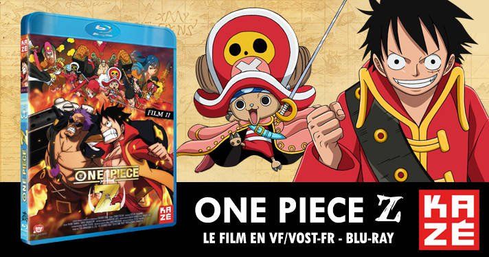 Nouveauté Kaze : Z le 11ème film de One Piece