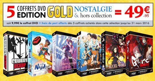 Bon Plan : 9.99 euros le coffret DVD de collection dès le 5ème acheté