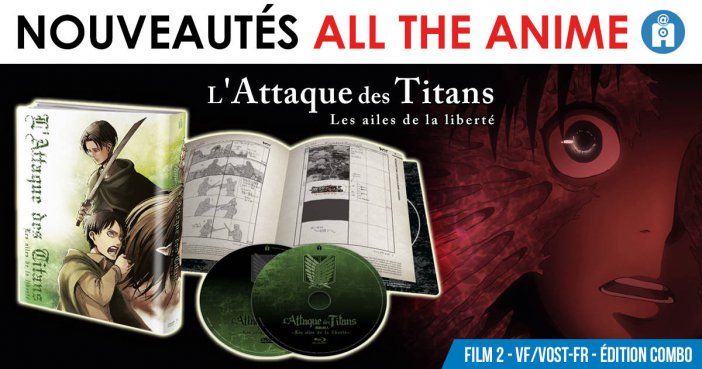 Nouveauté @Anime : Le Film 2 de L'Attaque des Titans