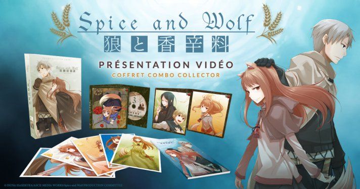 Unboxing de l'dition collector de Spice & Wolf