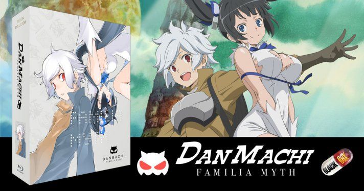 Nouveauté Black Box : DanMachi Familia Myth Collector en DVD + Blu-ray
