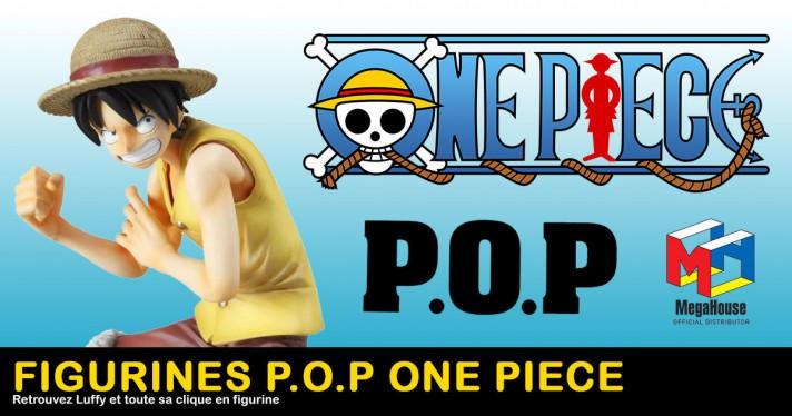 Nouveautés en cadeau : Figurines de One Piece P.O.P de Megahouse