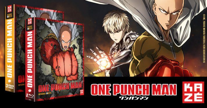 Nouveautés Kazé : One Punch Man en DVD et Blu-ray