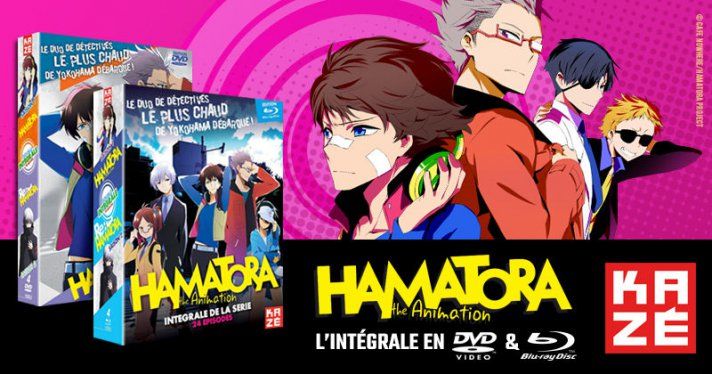 Nouveautés Kazé : Hamatora en DVD et Blu-ray