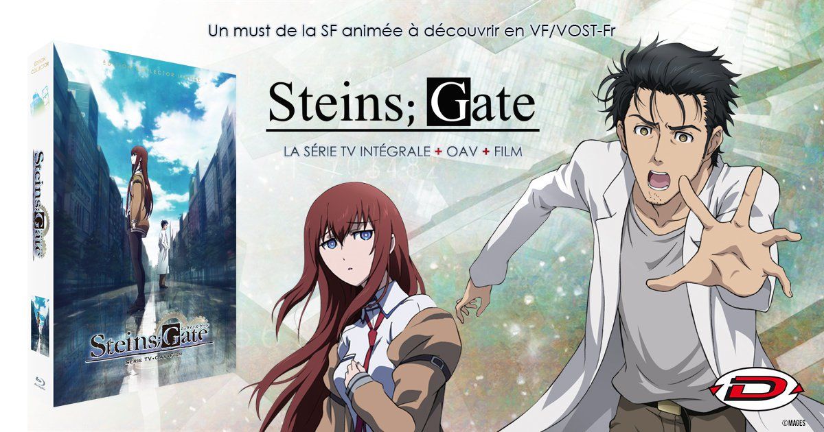 Nouveauté : Steins Gate la série + Film + OAV en édition limitée en VF