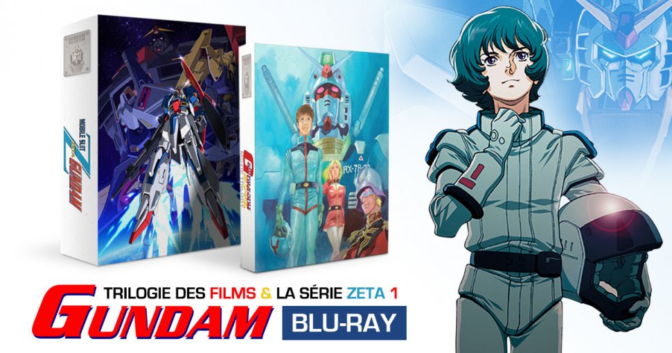 Mobile Suit Gundam la trilogie et la série Mobile Suit Zeta Gundam en DVD & Blu-ray 169_970