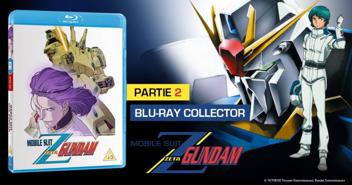Nouveauté @Anime : le Blu-ray partie 2 de la série Mobile Suit Zeta Gundam