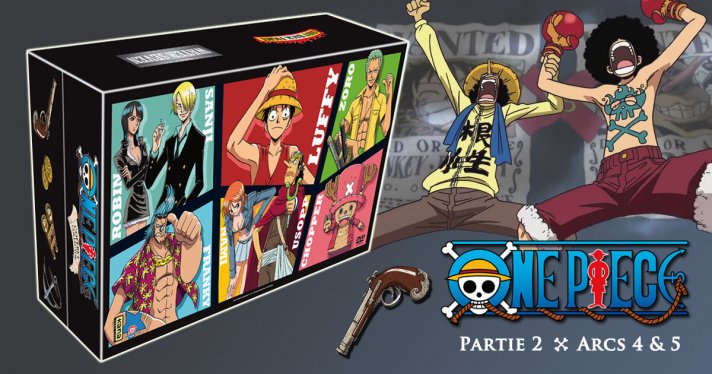 Nouveauté Kana : la nouvelle édition de One Piece Partie 2 Arc 4 à 5 (Davy Back Fight, Water Seven)