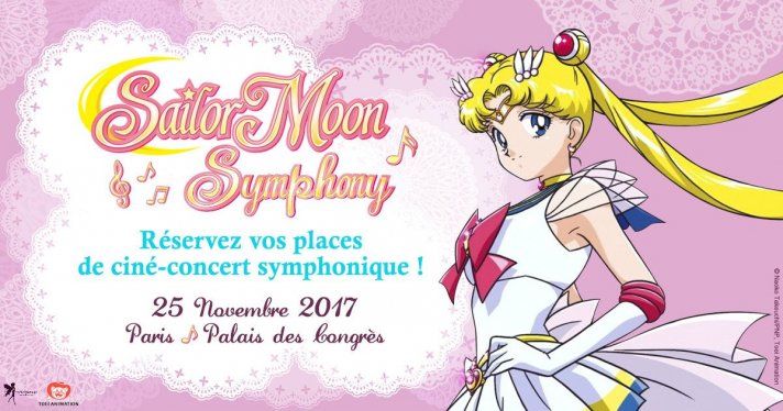 Un concert symphonique Sailor Moon en fin d'année au Palais des Congrès de Paris