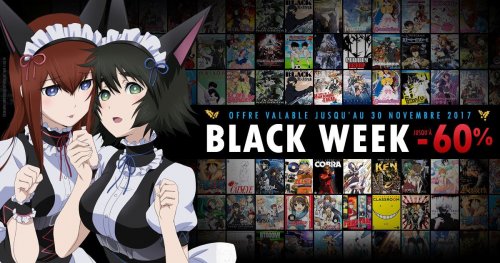BLACK FRIDAY WEEK : -10% à -68% supplémentaires sur tout le site jusqu'au 30 novembre 2017 !