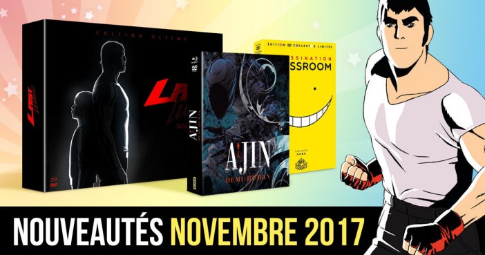 Retrouvez toutes nos nouveautés du mois de novembre 2017