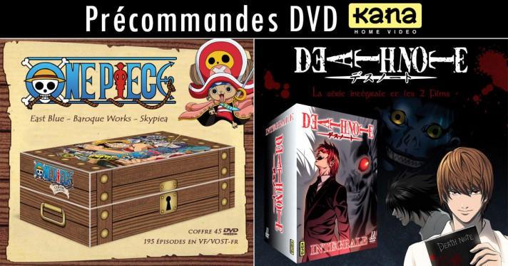 Prcommande : One Piece et Death Note sont de retour !