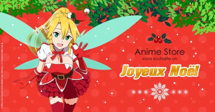 Anime Store vous souhaite un Joyeux Noël 2019 !