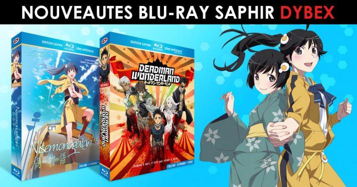 Nouveauts Dybex du 19 mars 2015 : Deadman Wonderland et Nisemonogatari en dition Saphir