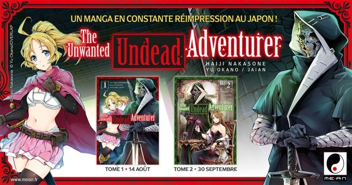 Nouvelle Licence Meian : The Unwanted Undead Adventurer
